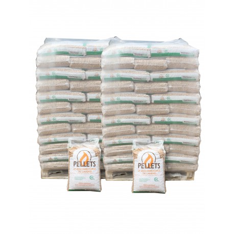 Holzpellets – PIVETEAU – 72 Säcke à 15 kg